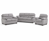 Lexicon Fabric Sofa Set 3+2+1 - Grey