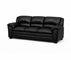 Parker 3+2 Sofa Set - Black