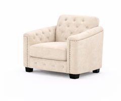 Violet Sofa Set - Creme