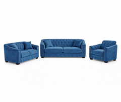 Violet Sofa Set - Blue