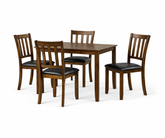 COCO 4 Piece Dining Set - Espresso