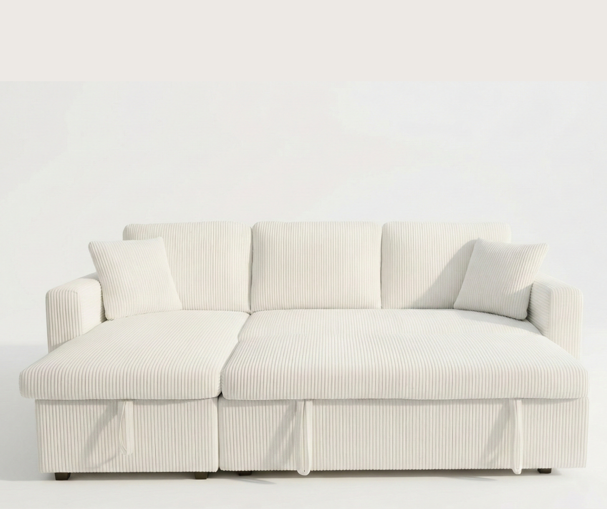 2508 Corduroy Sofabed - Beige