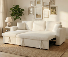 2508 Corduroy Sofabed - Beige