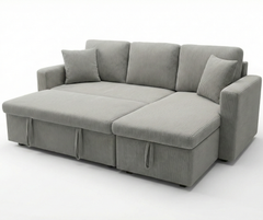 2508 Corduroy Sofabed - Grey