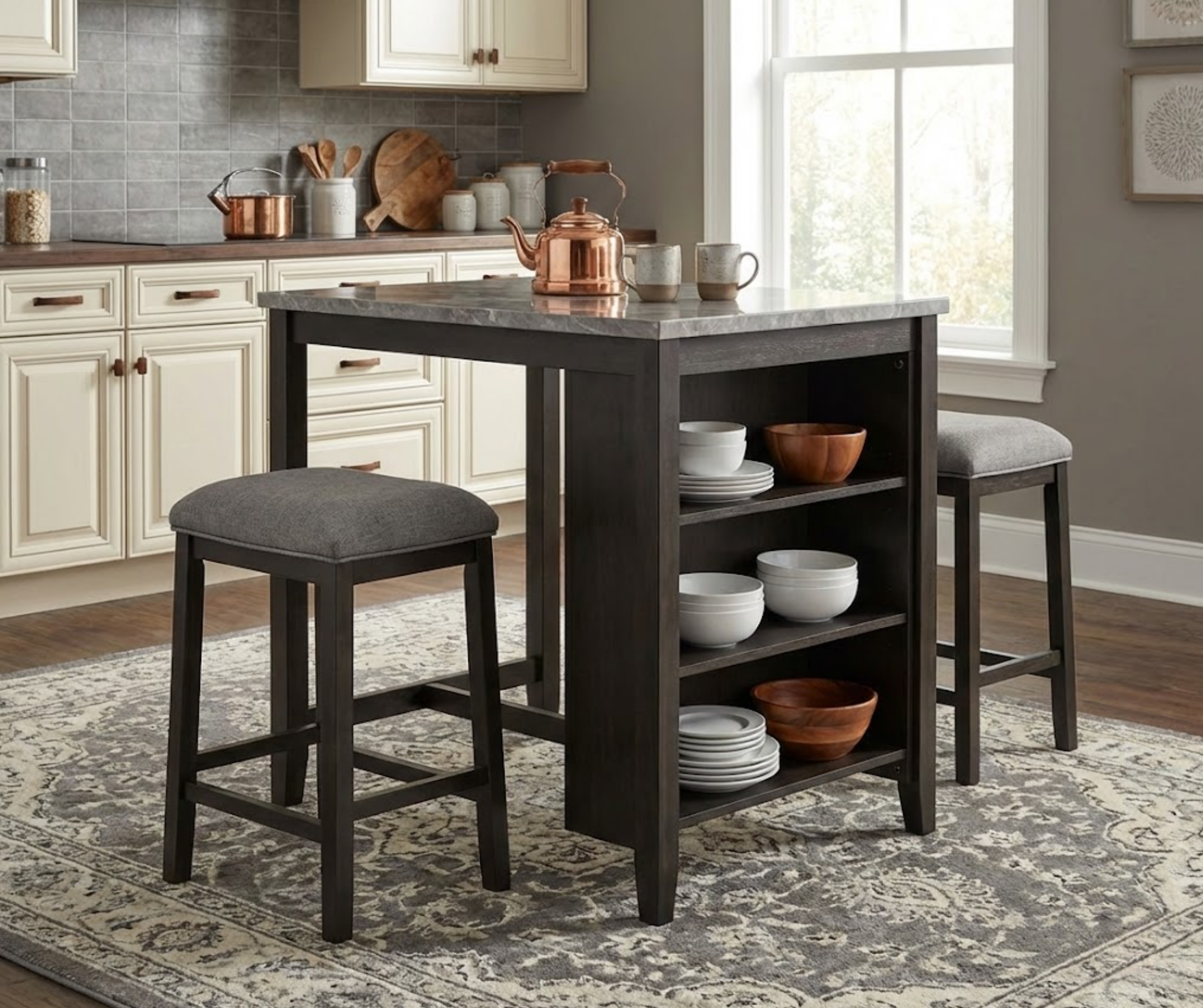 Pheony Counter Dining Table - Standard